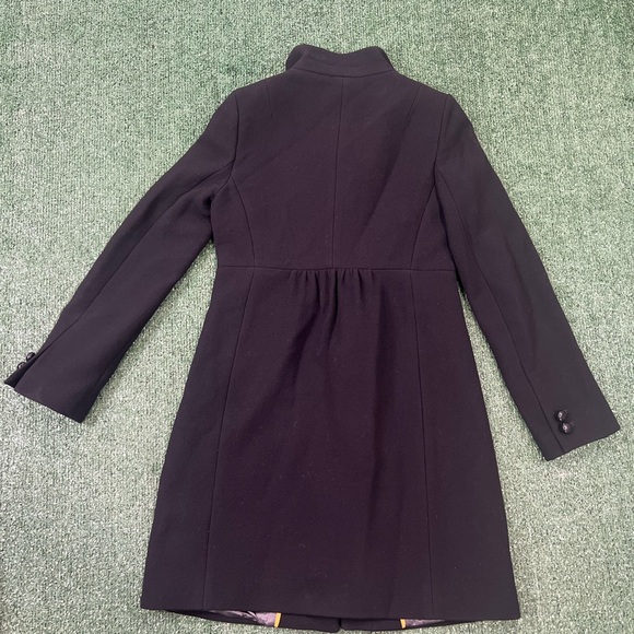 J. Crew Black Wool Peacoat Coat - Picture 2 of 7